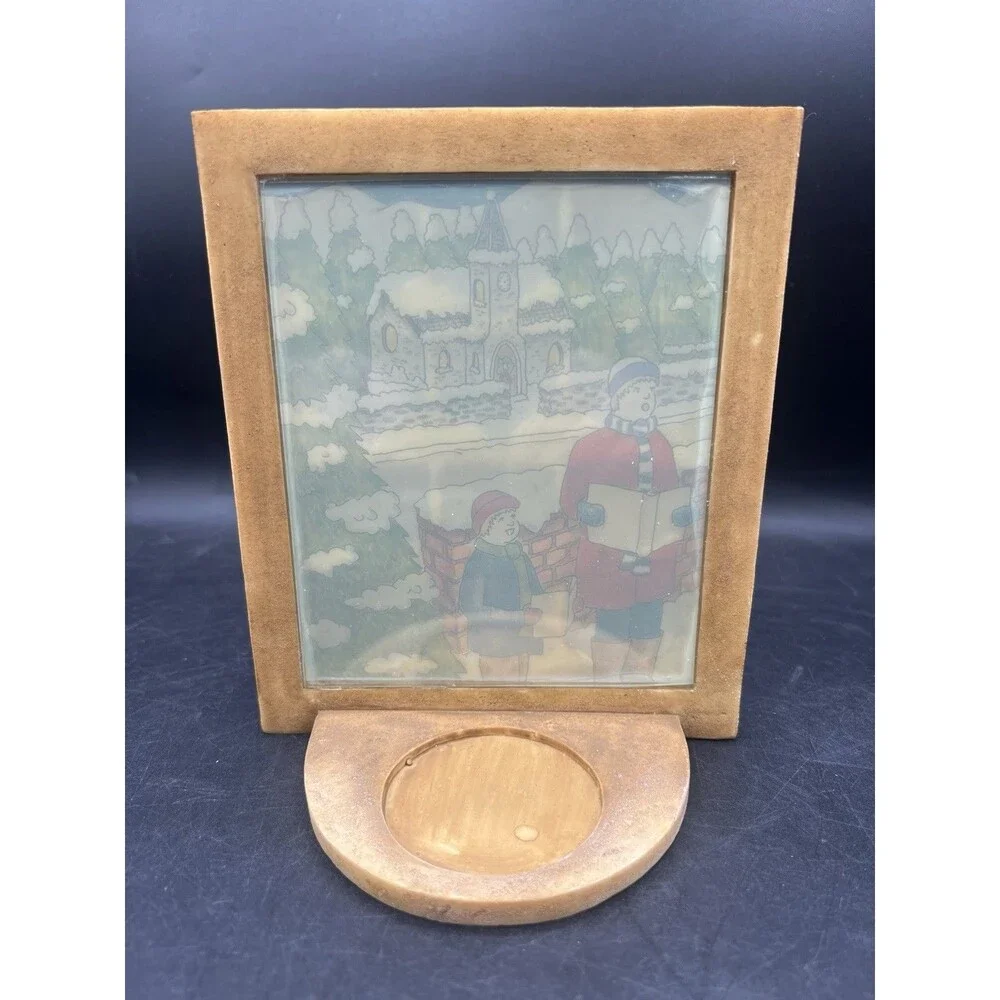 Our America Windows of Our America Carolers 7009 Christmas Candle Display Box